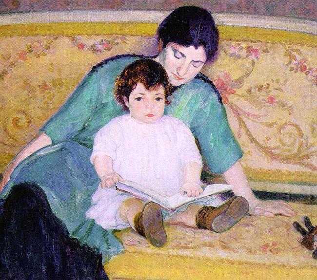 Mother and Baby Elizabeth, Bernhard Gutmann